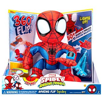 Spidey & Friends Amazing Flip Spidey Interactive Plush Toy