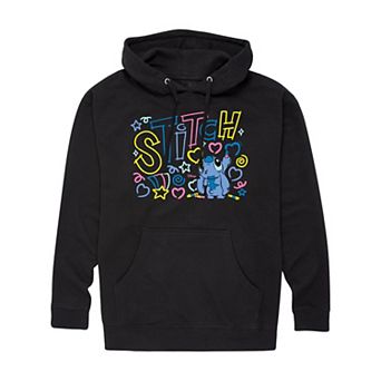 Disney's Lilo & Stitch Men's Coloring Fleece Pullover Hoodie