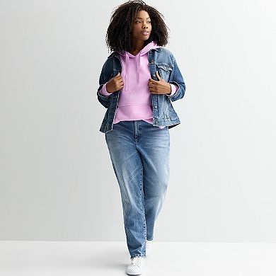 Plus Size Sonoma Goods For Life® Fleece Tunic Hoodie