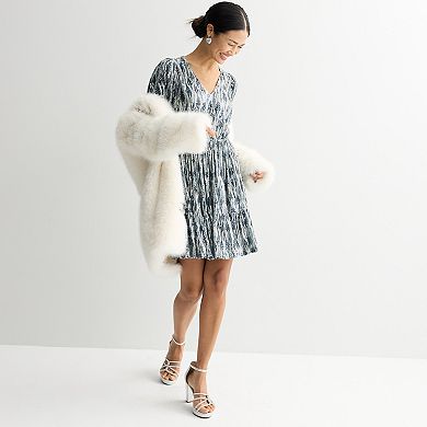 Women's Farmers Market Sequin V-Neck Dress