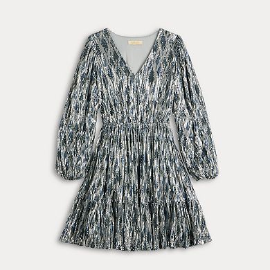 Women's Farmers Market Sequin V-Neck Dress