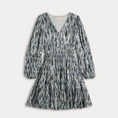 Women's Farmers Market Sequin V-Neck Dress