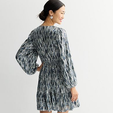 Women's Farmers Market Sequin V-Neck Dress