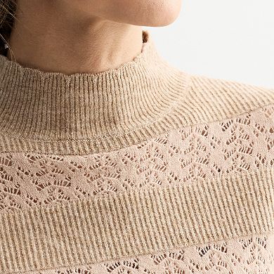 Women's MNK Lace Sweater