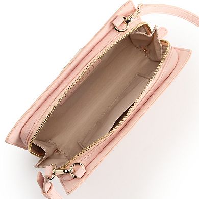 LC Lauren Conrad Lydia Floral Book Clutch