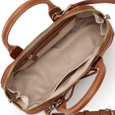 LC Lauren Conrad Bria Bow Dome Satchel Bag