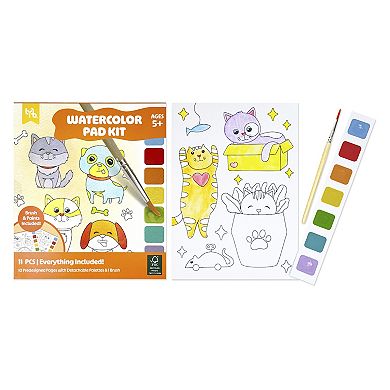 Little Yellow Bicycle Pets Watercolor Pad Kit