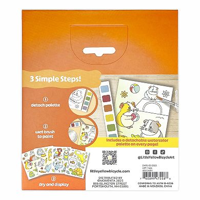Little Yellow Bicycle Pets Watercolor Pad Kit