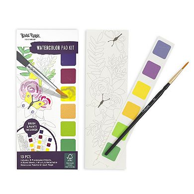 Brea Reese Flowers Watercolor Pad Kit