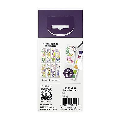 Brea Reese Flowers Watercolor Pad Kit