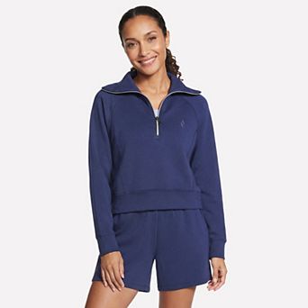 Skechers® Skechlux Elevate Zip-Up Pullover Sweatshirt