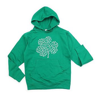 Leopard Shamrock Hoodie