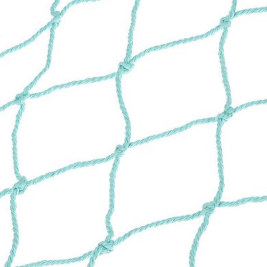 Natural Shell Decorative Fishing Net 40"x80" Mediterranean Style Ocean Theme Wall Hanging Decor