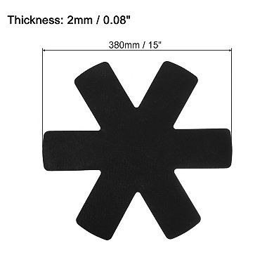 Pot and Pan Protectors, 6pcs 380mm 15 Inch Pot Separator for Stacking Felt Pan Protectors Dividers