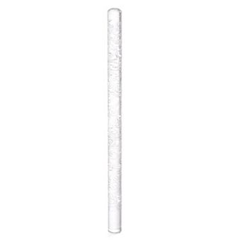 Acrylic Embossed Rolling Pin 6.3 Inch Acrylic Non-Stick Roller Fondant Embossing Clay Rolling Pin