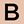 Round Pink Letter B