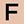 Round Pink Letter F