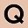 Round Pink Letter Q