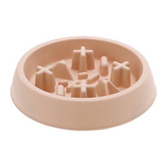 1 pc Convenient Round Pet Bowl for Indoor and Outdoor