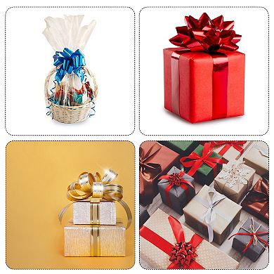 10pcs 13" Car Large Pull Bow Gift Wrapping Bows for Christmas Flower Presents Wedding