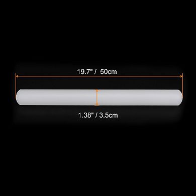 Fondant Rolling Pin 20 Inch x 1.38 Inch PP Plastic Non-Stick Fondant Roller Dough Roller Tools