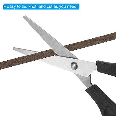 Flat Suede Leather Lace, 5mm x 50 Yard Faux Suede Leather Cord DIY Supplies for Art Crafts Making