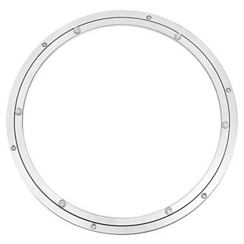 Aluminum Lazy Susan 16" Turntable Ring Large Bearing Metal Rotating Turntable for Round Dining-Table