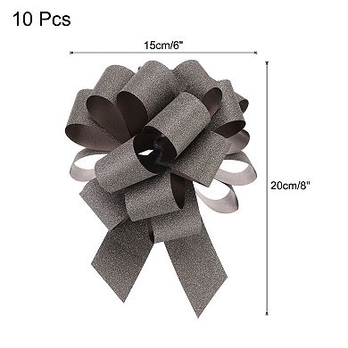 10pcs 8" Car Large Pull Bow Gift Wrapping Bows for Flower Presents Wedding Car