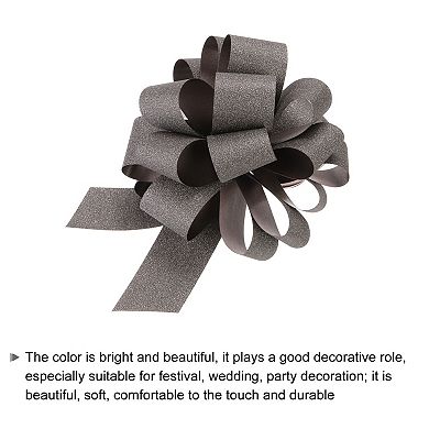 10pcs 8" Car Large Pull Bow Gift Wrapping Bows for Flower Presents Wedding Car