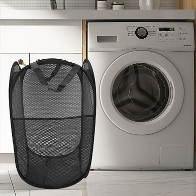 Folding Laundry Basket 14.17"x22.83" 1 Pc