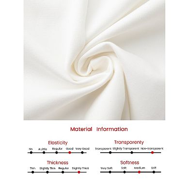 Women's Stretchy Knit Blazer Business Casual Lightweight Jacket