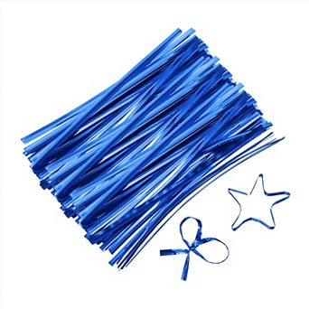 4" Twist Ties, Metallic Twist Ties, Reusable Plastic Coated Twist Ties for Bakery, Goodie Bag 800 pc