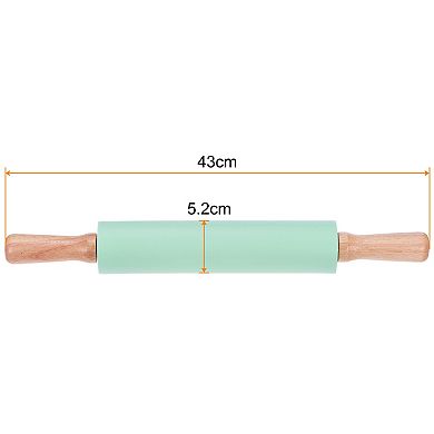 1pcs Silicone Rolling Pins for Baking 43cm x 5.2cm