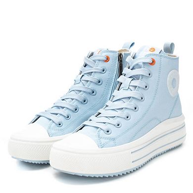 Refresh Collection Women's Casual Canvas High Top Sneakers By XTI