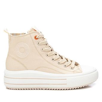 Refresh Collection Women's Casual Canvas High Top Sneakers By XTI