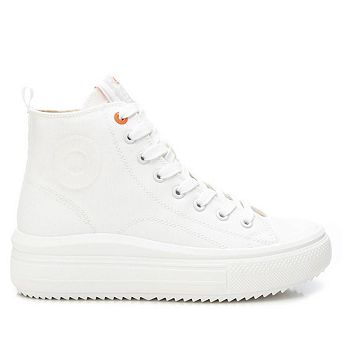Refresh Collection Women's Casual Canvas High Top Sneakers By XTI