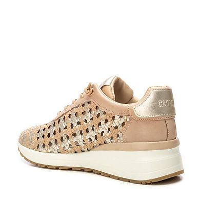 Carmela Leather Women's Braided Sneakers By XTI