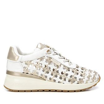 Carmela Leather Women's Braided Sneakers By XTI