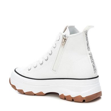 Women's Canvas High-Top Sneakers By XTI