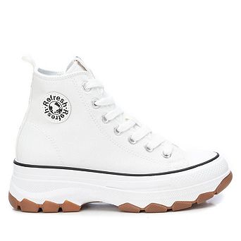 Women's Canvas High-Top Sneakers By XTI