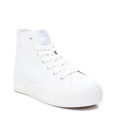 Women's Canvas High-Top Sneakers By XTI