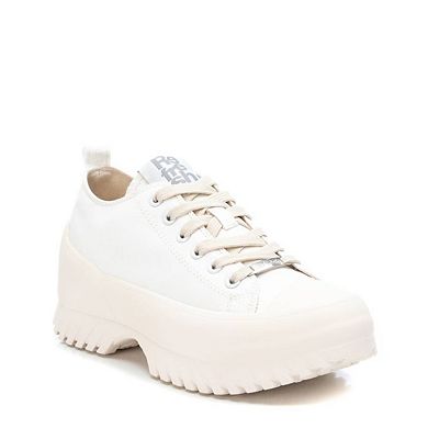 Women's Canvas Platform Sneakers By XTI