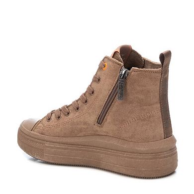 Women's Casual High Top Suede Sneakers By XTI
