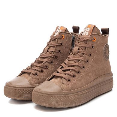 Women's Casual High Top Suede Sneakers By XTI