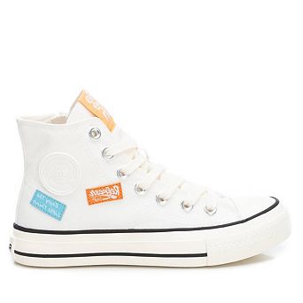 Women's Canvas High-Top Sneakers By XTI