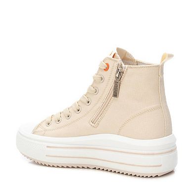 Refresh Collection Women's Casual Canvas High Top Sneakers By XTI