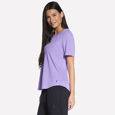 Women's Skechers® GO WALK Luxe Rib T-Shirt