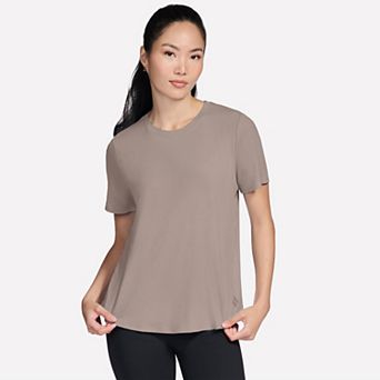Women's Skechers® GO WALK Luxe Rib T-Shirt