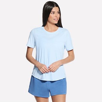Women's Skechers® GO WALK Luxe Rib T-Shirt