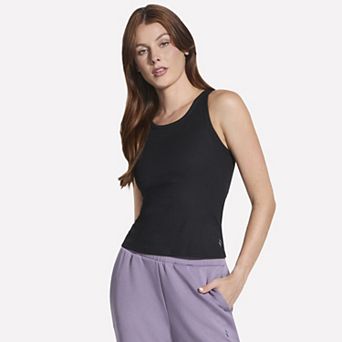 Women's Skechers® GO WALK LUXE Rib Tank Top